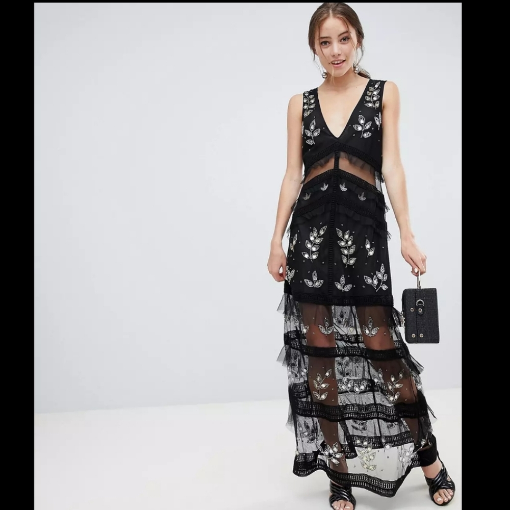 Tiered Maxi Dress